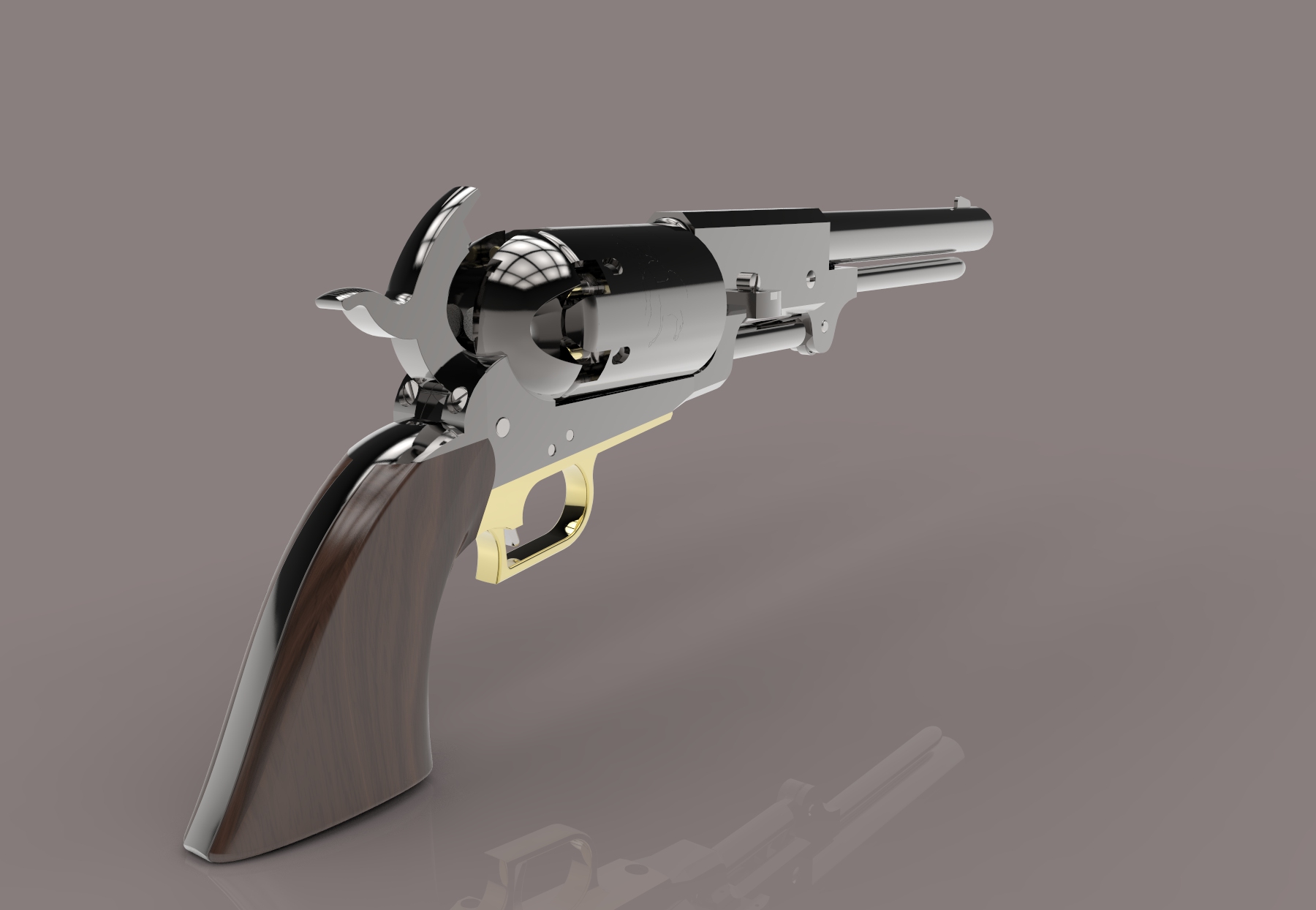 1847年的柯尔特·沃克手枪